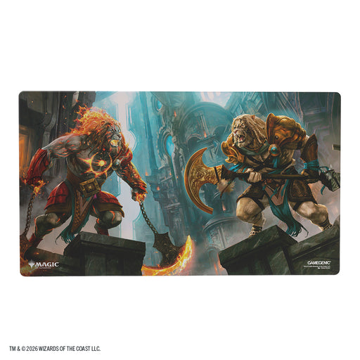 Playmat Shiny Reality Fracture Ajani Path of Vengenace / Ajani Counterattack Leader
