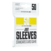 Sleeves Gamegenic Just Sleeves (Gray 66x92mm 50ct) Yellow