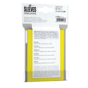 Sleeves Gamegenic Just Sleeves (Gray 66x92mm 50ct) Yellow