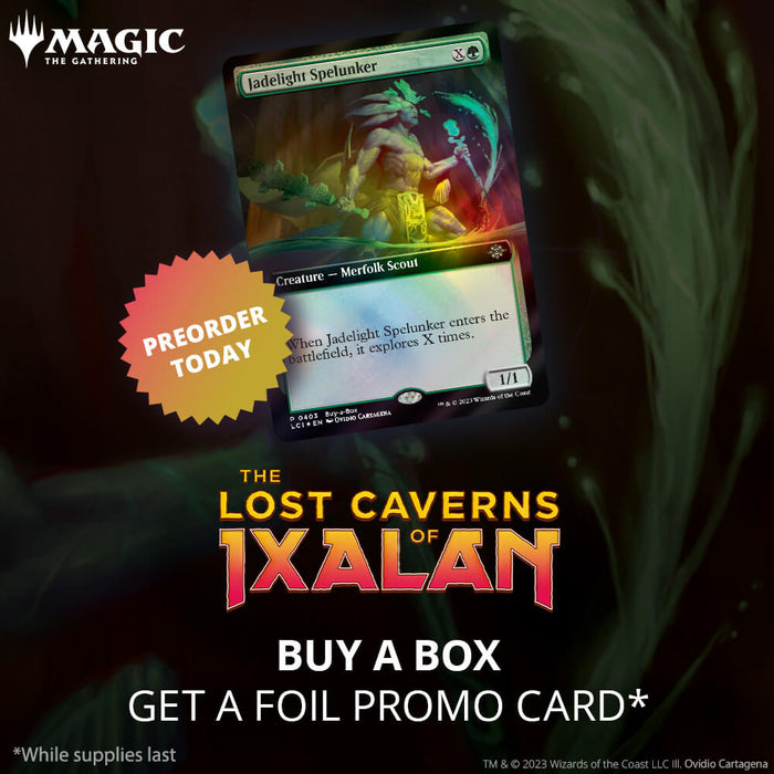 The Lost Caverns of Ixalan promo card