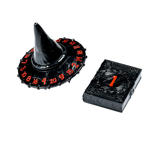 Polyhero Dice Set Wizard d20 Hat d2 Spellbook : Wizard Shadow