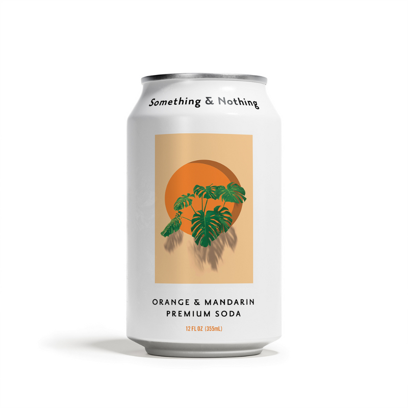 Something & Nothing Seltzer Orange & Mandarin