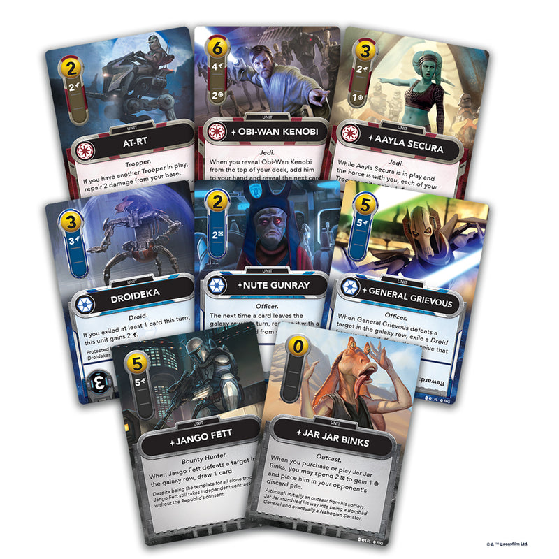 Star Wars Deckbuilding Game : Clone Wars