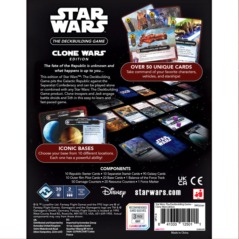 Star Wars Deckbuilding Game : Clone Wars