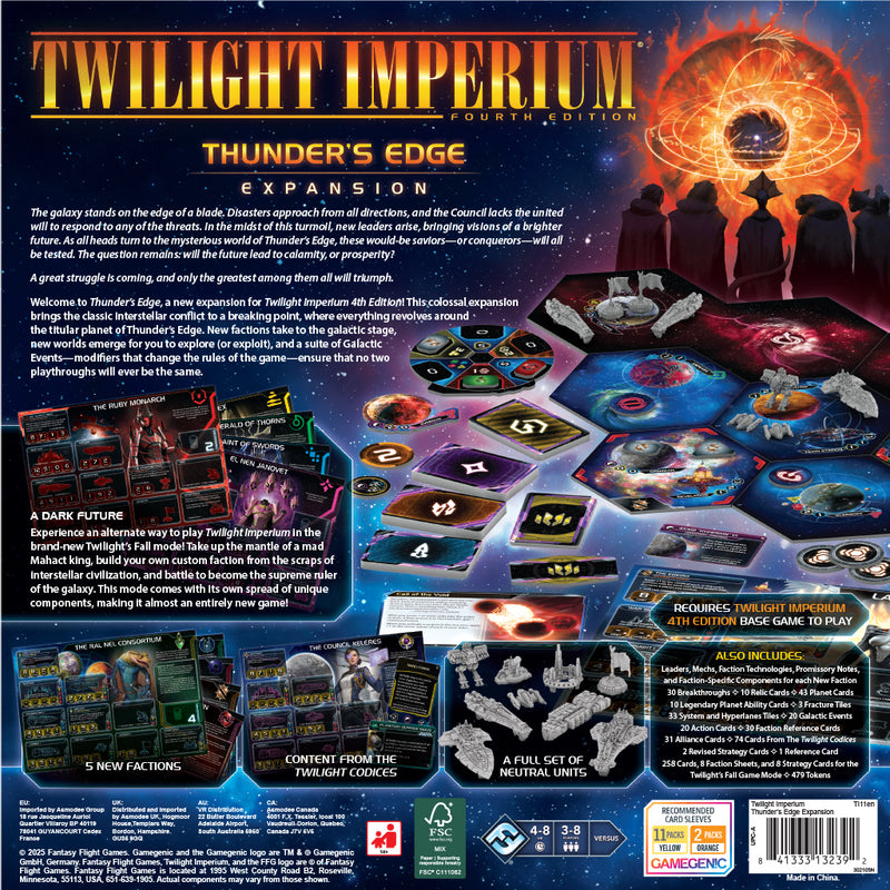 Twilight Imperium Expansion : Thunder's Edge