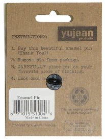 Enamel Pin : Peace Fingers (Rainbow)