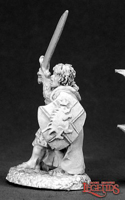 Mini - Reaper Metal 02531 Dobbin Halfling (Fighter)