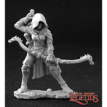 Mini - Reaper Metal 03255 Callie Female Rogue w/ Bow (Human)