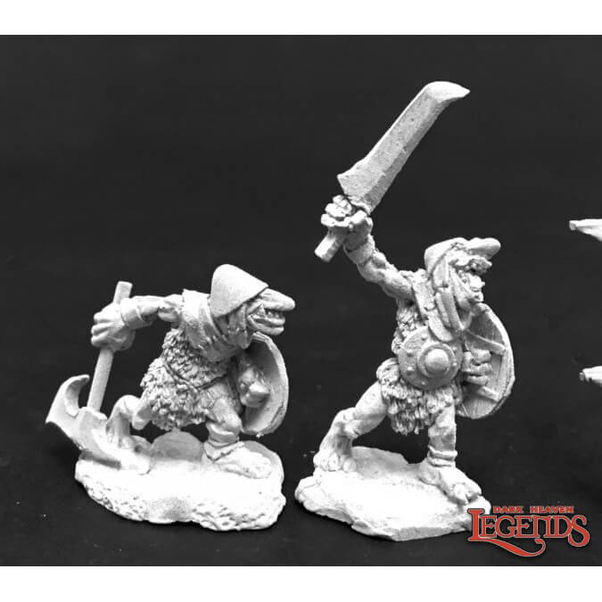 Mini - Reaper Metal 03776 Cave Goblin Warriors (2ct) — Twenty Sided™