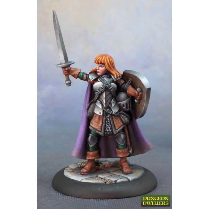 Mini – Reaper Bones USA 07012 Caerindra Thistlemoor Fighter