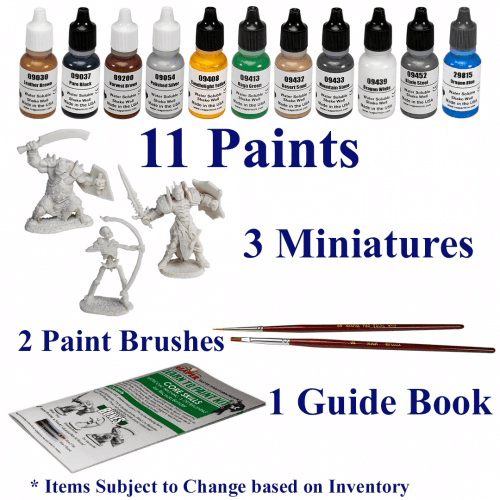Reaper Miniatures :: Learn To Paint Kits
