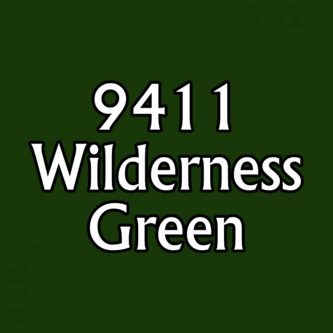 Paint (0.5oz) Reaper 09411 Wilderness Green
