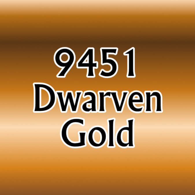 Paint (0.5oz) Reaper 09451 Dwarven Gold