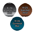 Paint Set (3ct) Reaper 09742 Colored Metallics Three