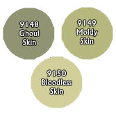 Paint Set (3ct) Reaper 09750 Undead Skin Tones