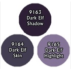 Paint Set (3ct) Reaper 09755 Dark Elf Skins