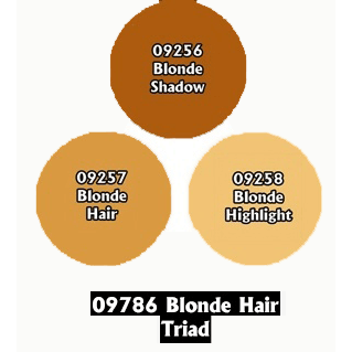 Paint Set (3ct) Reaper 09786 Blond Hair