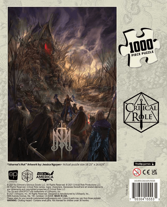 Puzzle (1000pc) Critical Role : Isharnai #39 s Hut Twenty Sided™ Puzzle (1000pc) Critical Role : Isharnai #39 s Hut Twenty Sided™