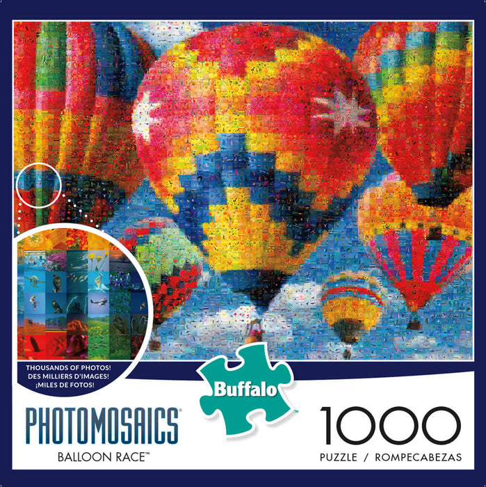 Puzzle (1000pc) Photomosaics : Balloon Race