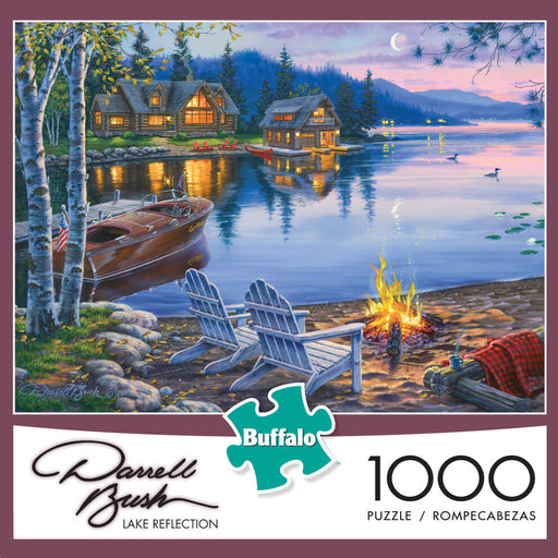 Puzzle (1000pc) Darrell Bush : Lake Reflection