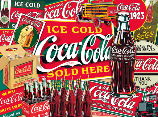 Puzzle (1000pc) Coca Cola : Ice Cold Coca-Cola