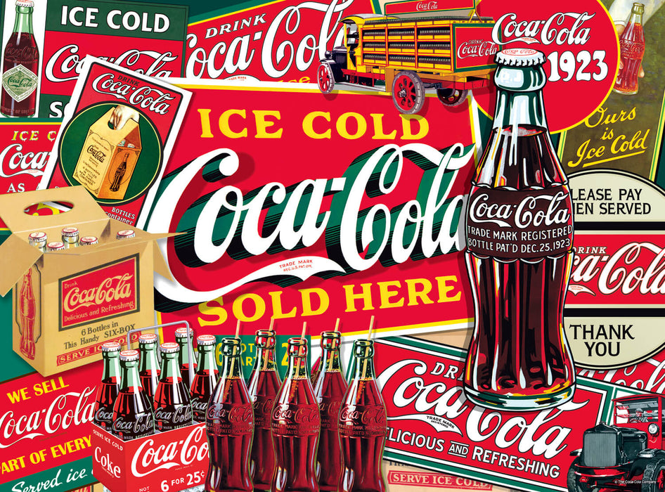 Puzzle (1000pc) Coca Cola : Ice Cold Coca-Cola