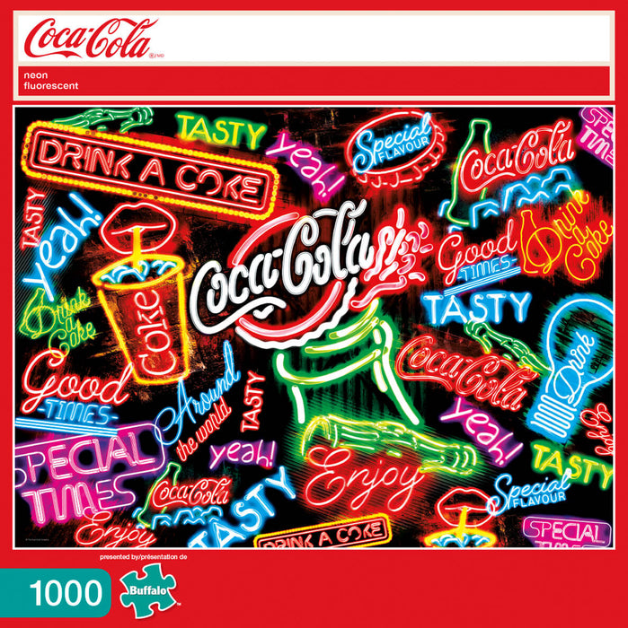 Puzzle (1000pc) Coca-Cola : Life Tastes Good