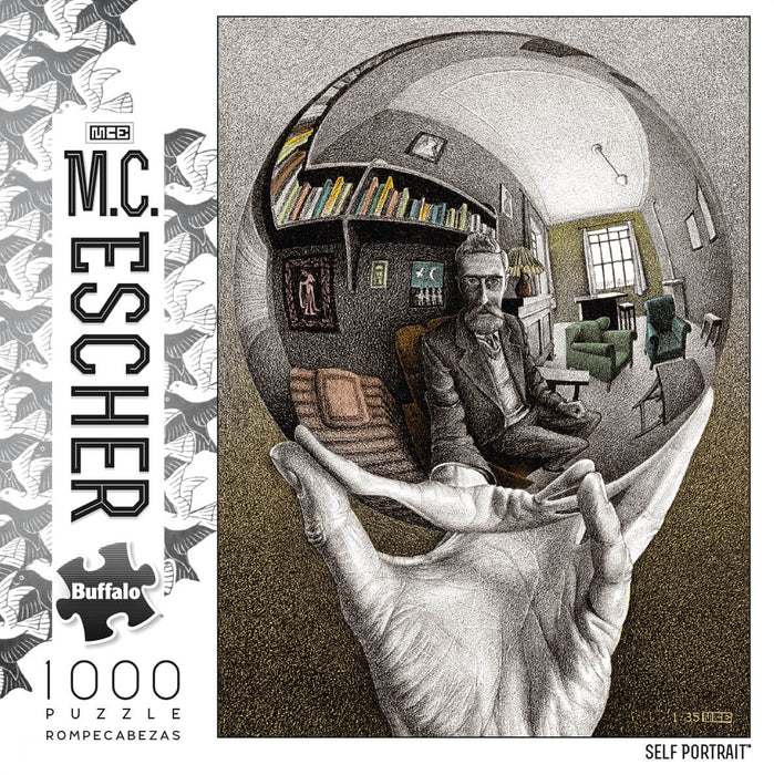Puzzle (1000pc) M.C. Escher : Self Portrait