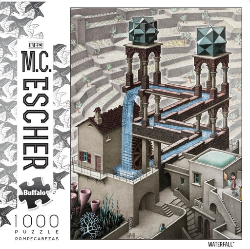 Puzzle (1000pc) M.C. Escher : Waterfall