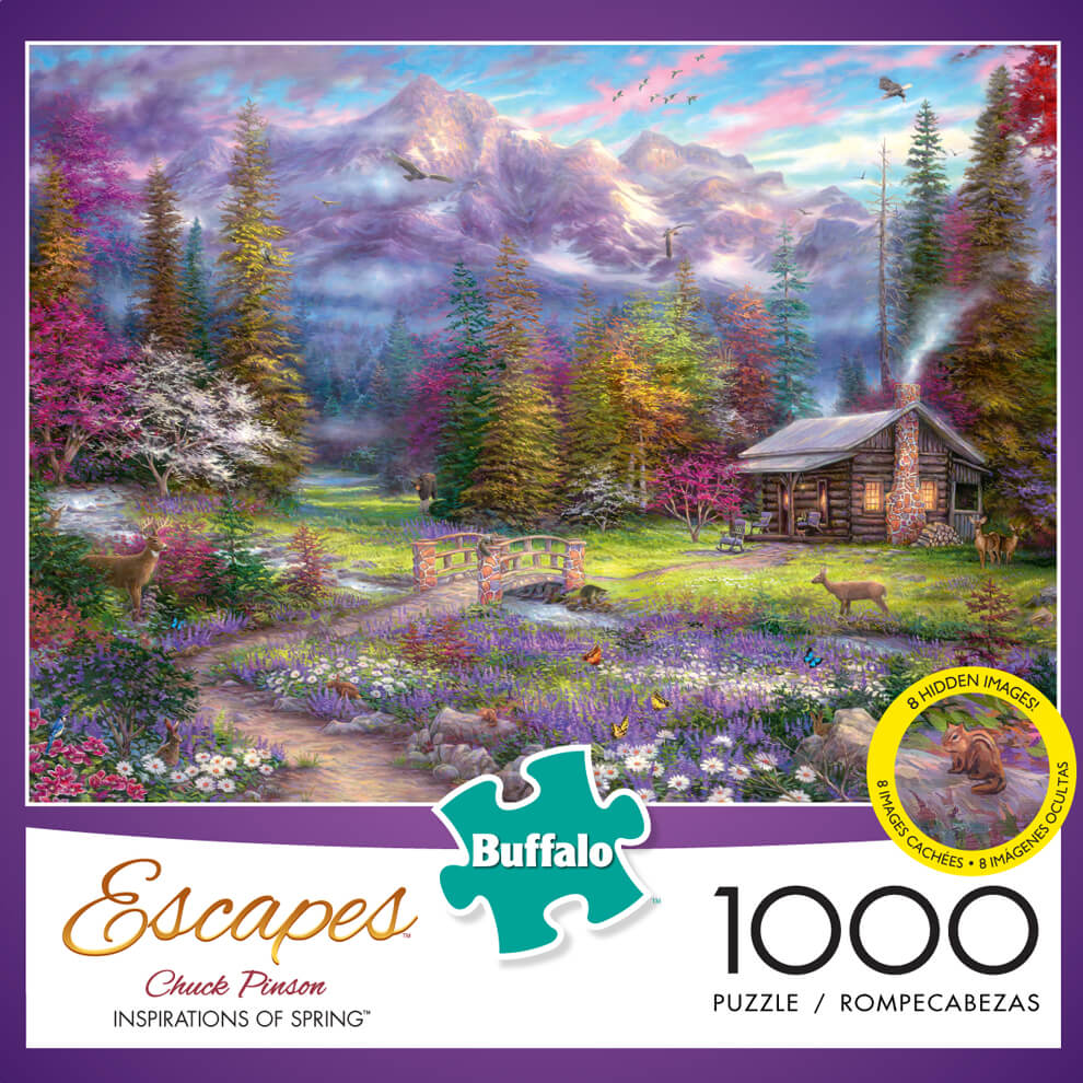 Puzzle (1000pc) Escapes : Inspirations of Spring