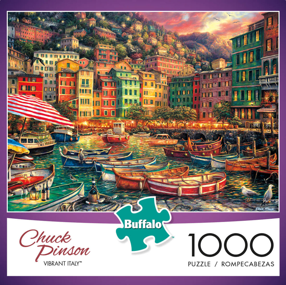 Puzzle (1000pc) Chuck Pinson : Vibrant Italy