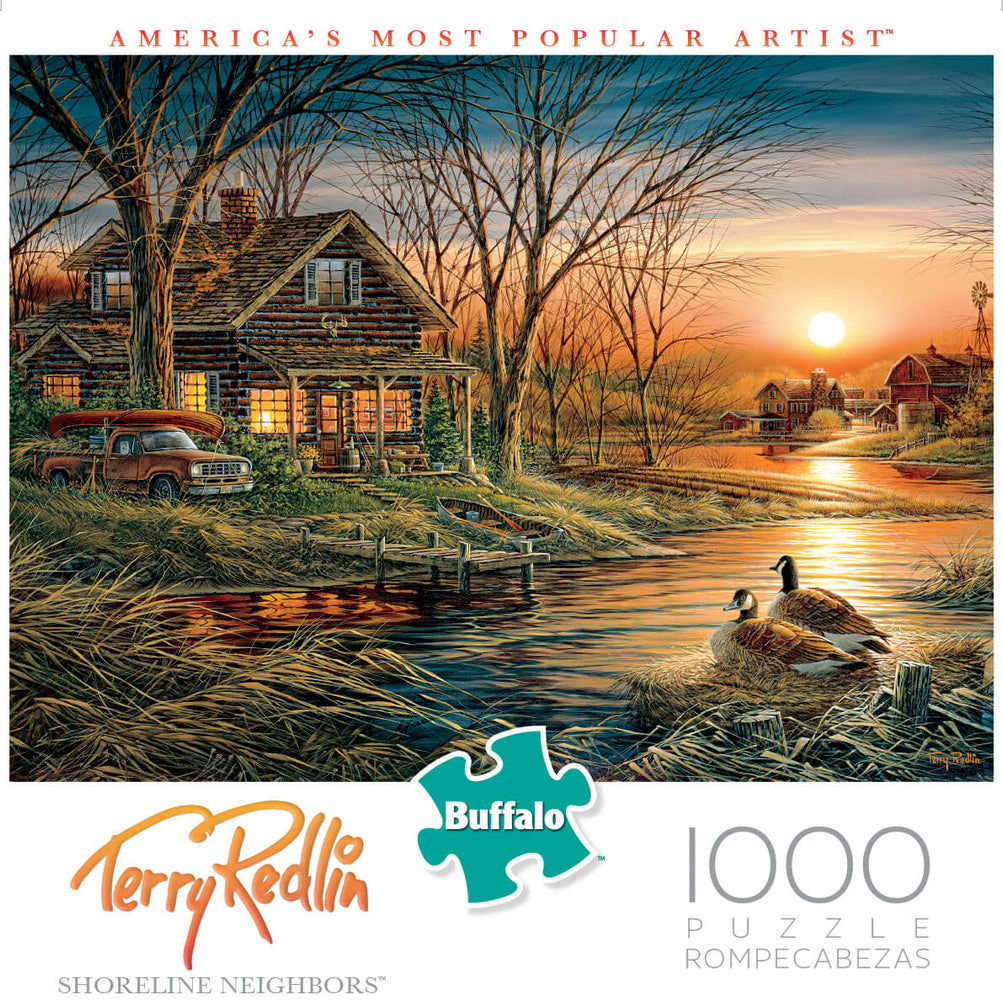 Puzzle (1000pc) Terry Redlin : Shoreline Neighbors