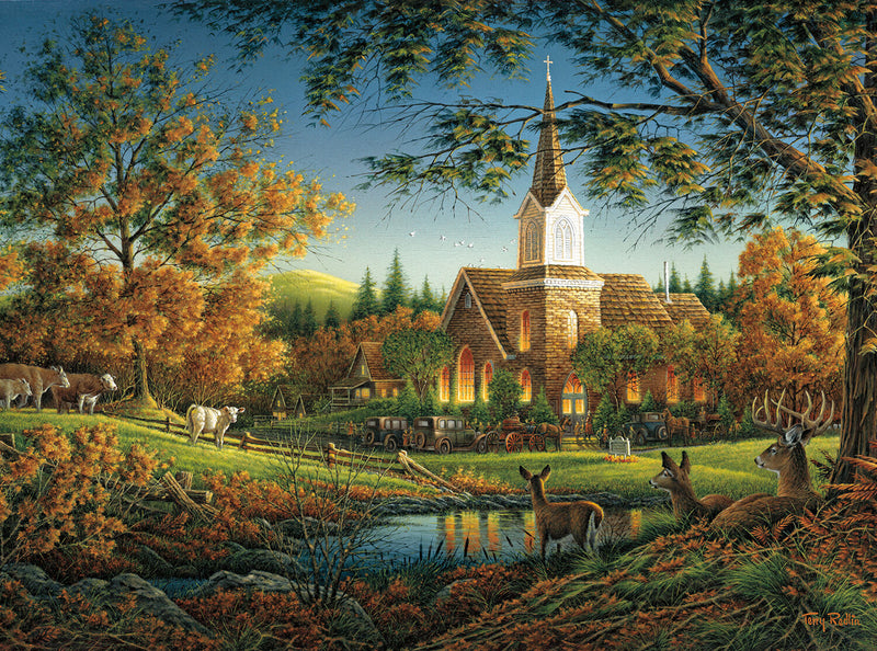 Puzzle (1000pc) Terry Redlin : Sunday Morning