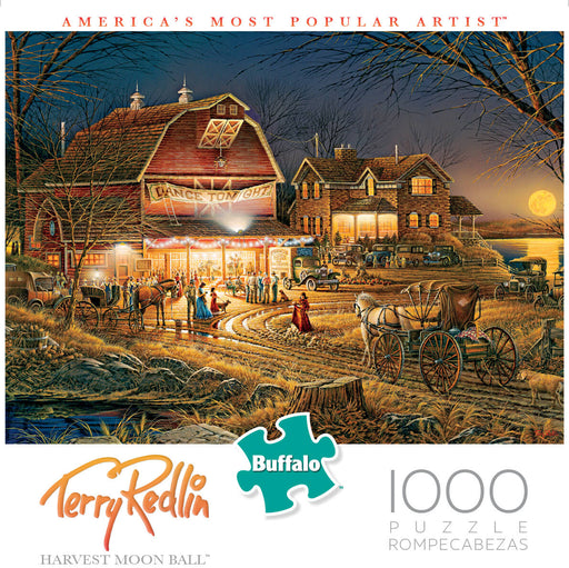 Puzzle (1000pc) Terry Redlin : Harvest Moon Ball