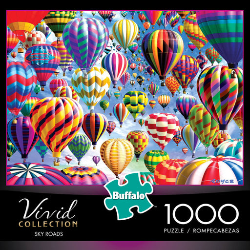 Puzzle (1000pc) Vivid : Sky Roads