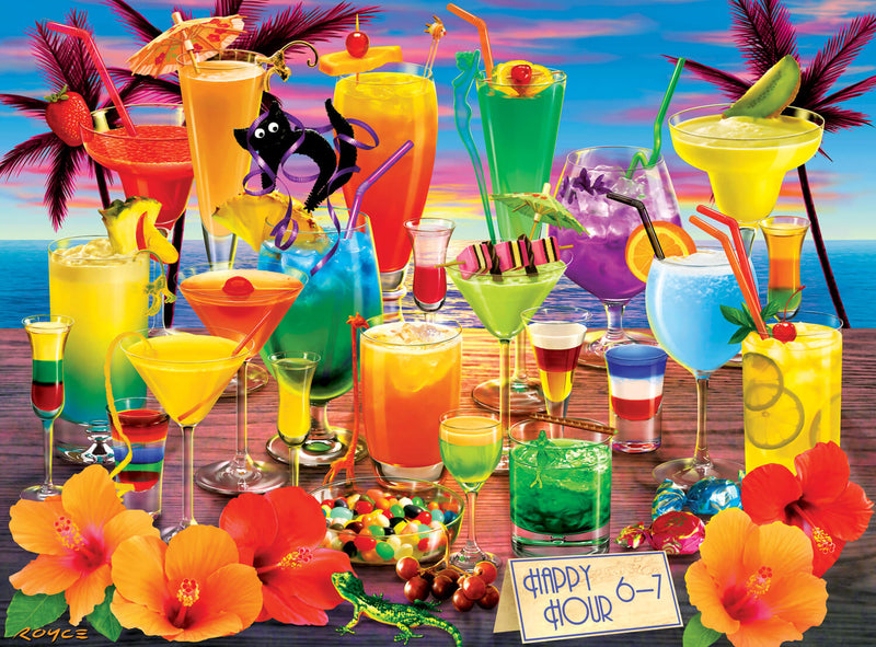 Puzzle (1000pc) Vivid : Happy Hour