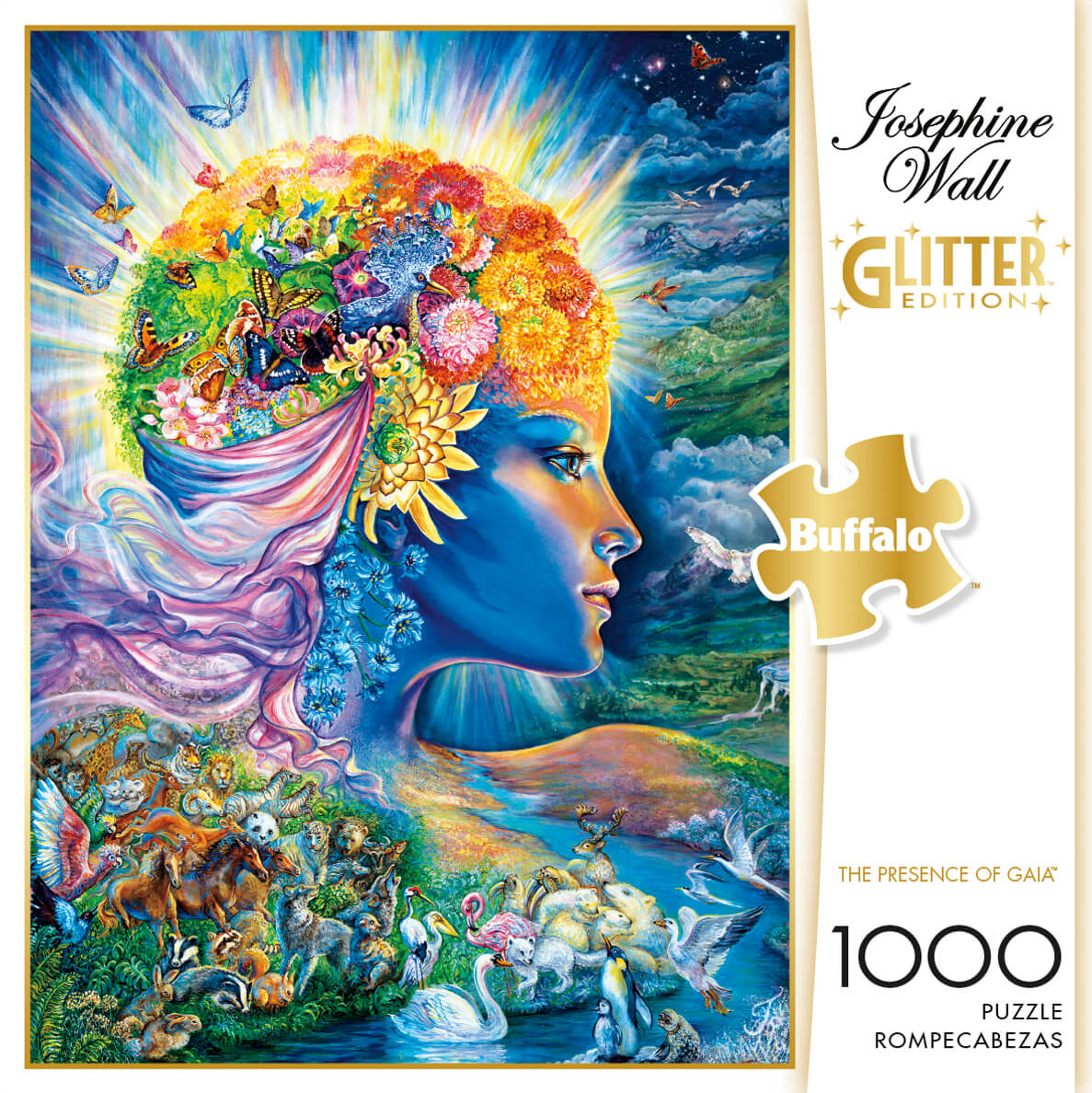 Puzzle (1000pc) Glitter : The Presence of Gaia — Twenty Sided