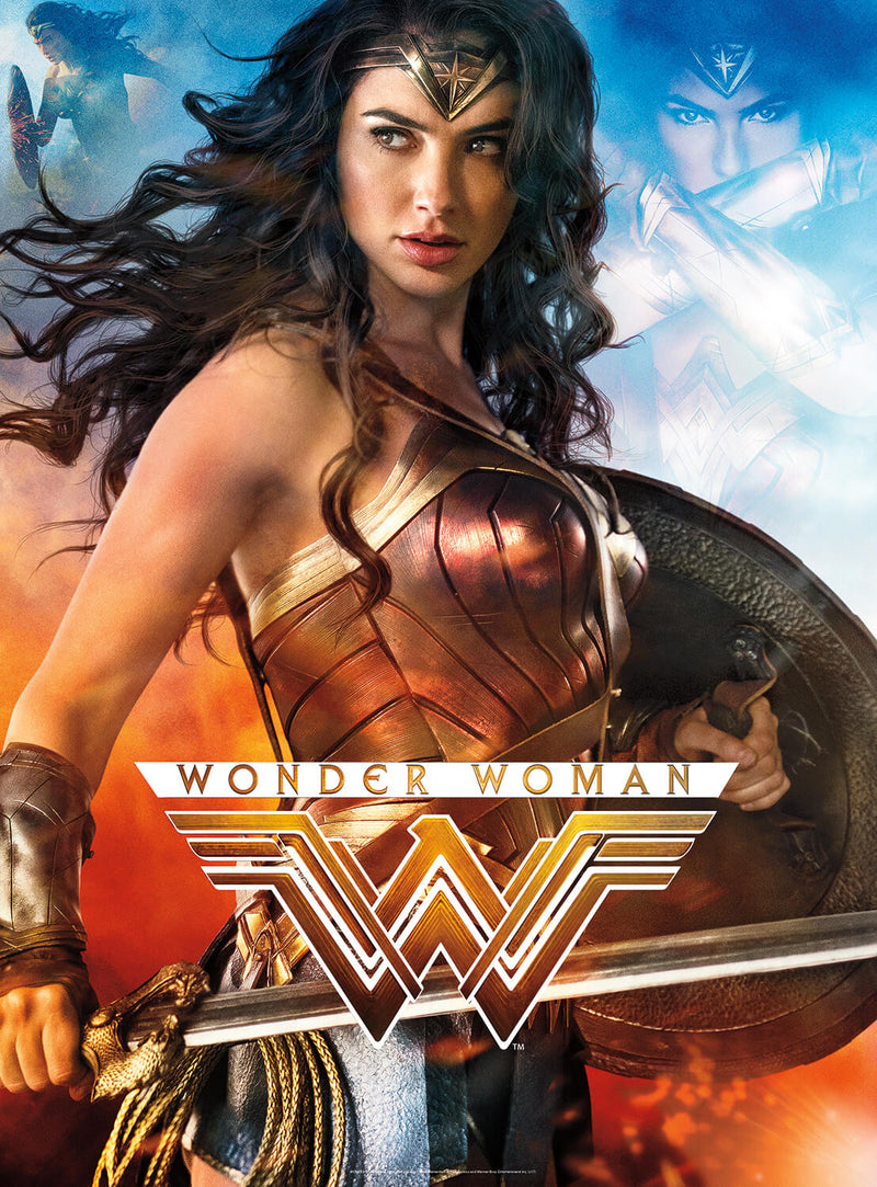 Puzzle (1000pc) Glow in the Dark : Wonder Woman