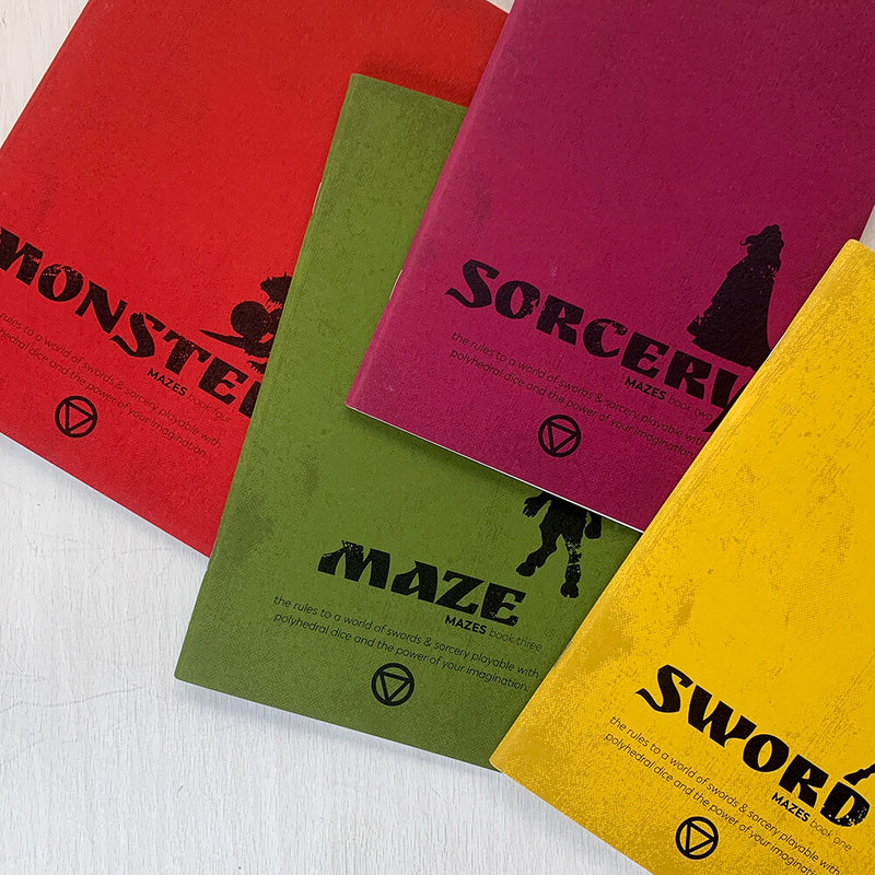 Mazes RPG (2020) Full Book Set