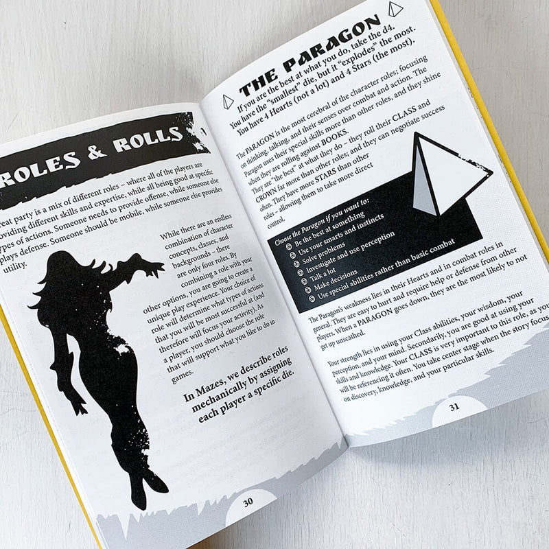 Mazes RPG (2020) Full Book Set