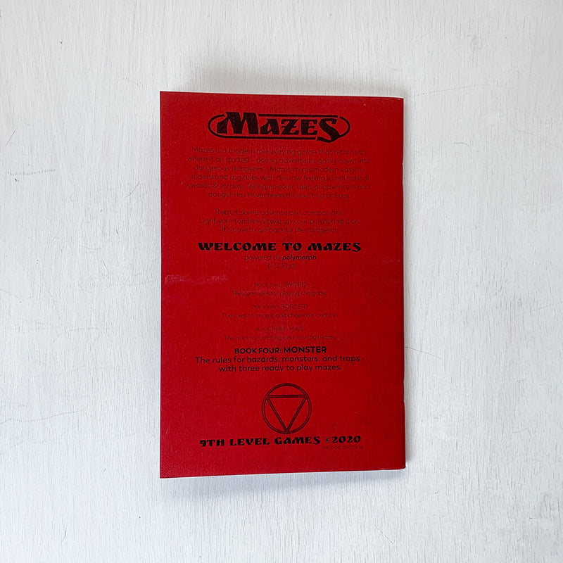 Mazes RPG (2020) Full Book Set