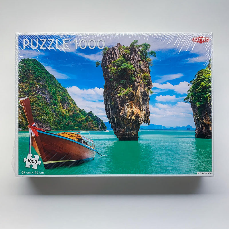 Puzzle (1000pc) Exotic Beach