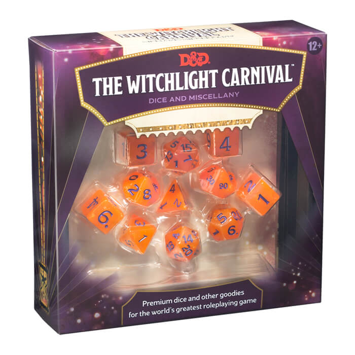 D&D Premium Dice Set : The Witchlight Carnival Dice
