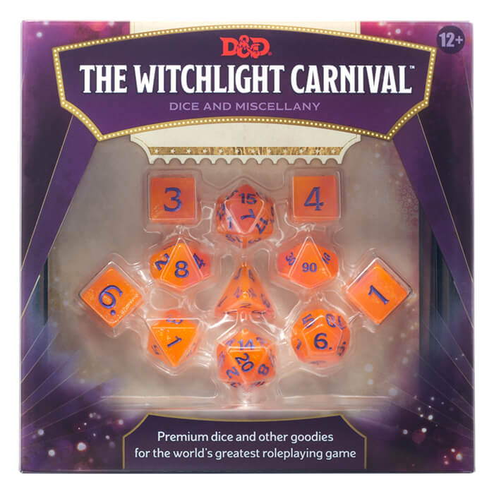 D&D Premium Dice Set : The Witchlight Carnival Dice
