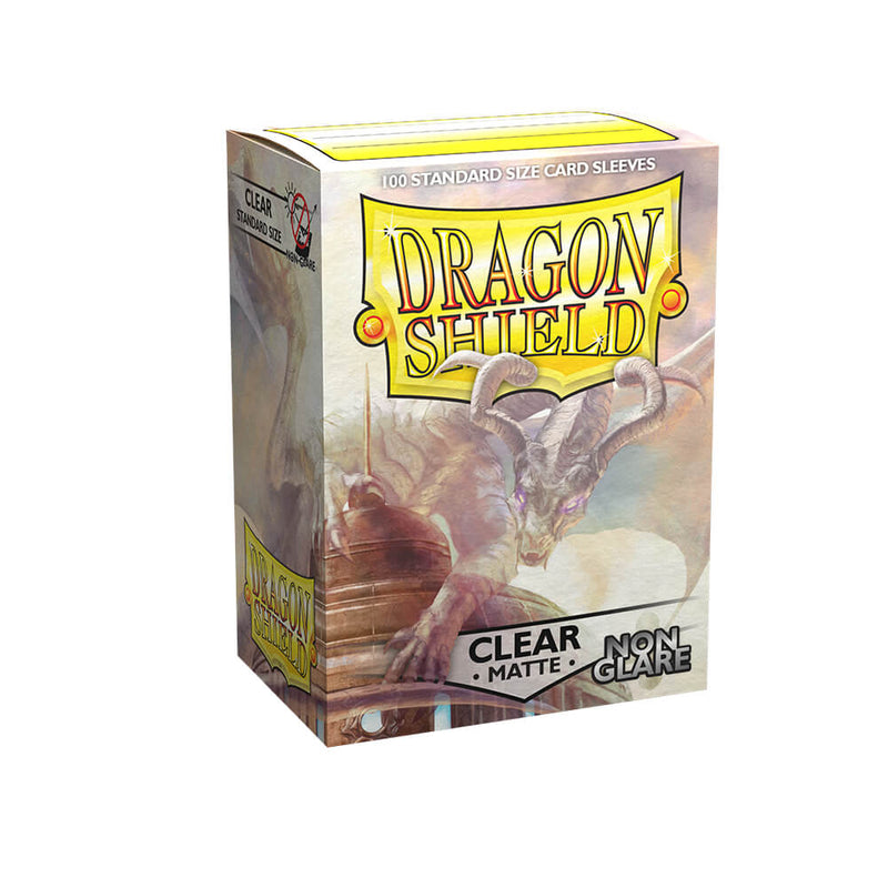 Sleeves Dragon Shield (100ct) Matte : Clear (Non-Glare)