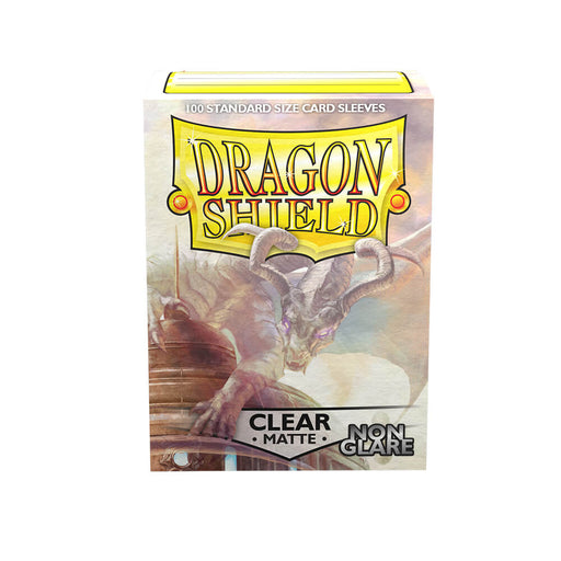 Sleeves Dragon Shield (100ct) Matte : Clear (Non-Glare)