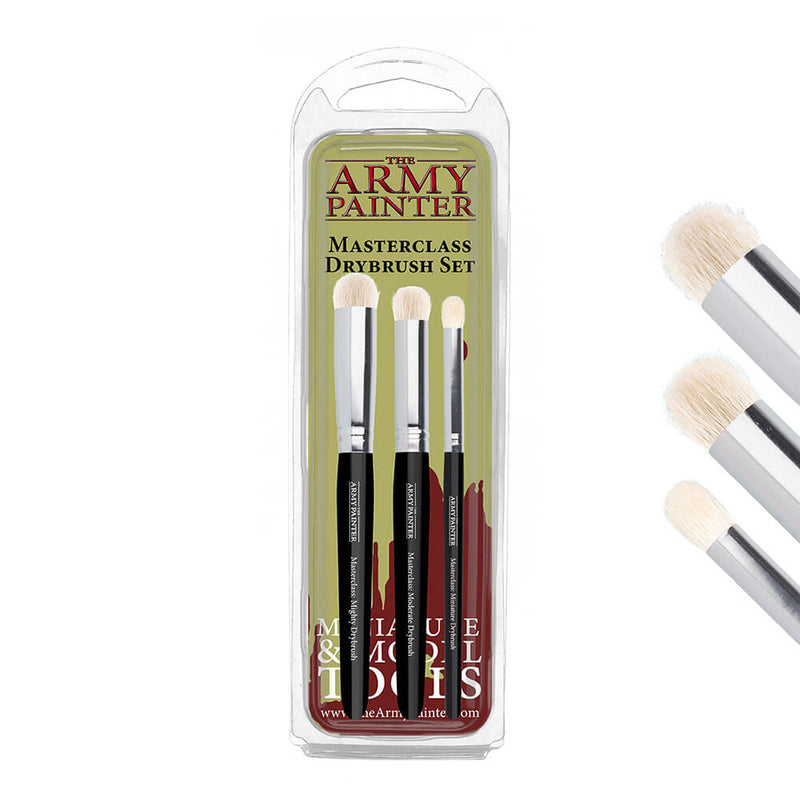 Brush Set (3ct) Masterclass Drybrush