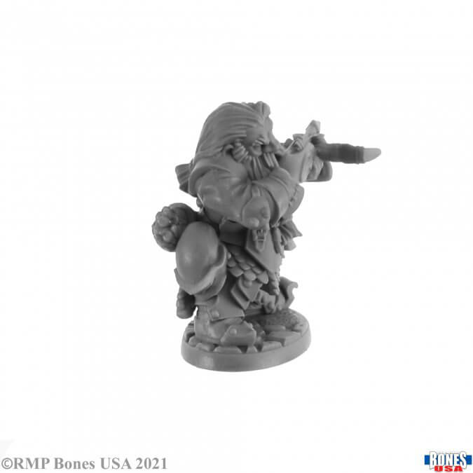 Mini - Reaper Bones USA 30010 Berg Ironthorn, Dwarf