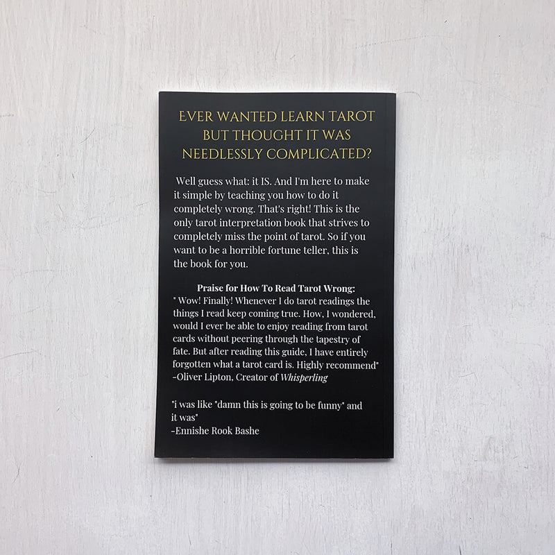 How to Read Tarot Wrong