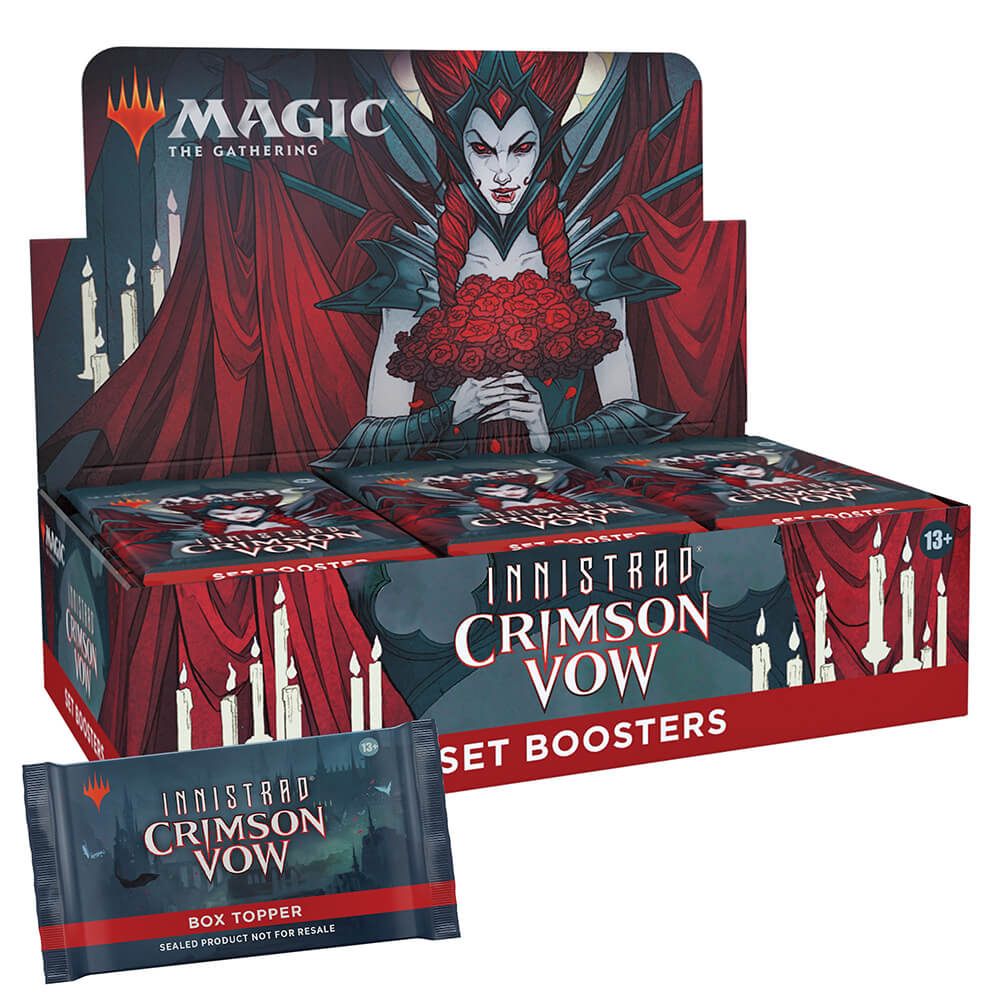 MTG Booster Box Set (30ct) Innistrad Crimson Vow (VOW) Twenty Sided MTG Booster Box Set (30ct) Innistrad Crimson Vow (VOW) Twenty Sided